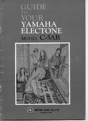 Yamaha Electone C-5AR Manual