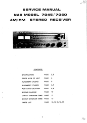 NAD 7045 Service Manual