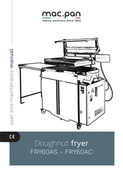 mac.pan FRY60AC User And Maintenance Manual