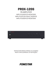 FONESTAR PROX-120S Instruction Manual