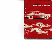 Volvo P 1800A Instruction Book