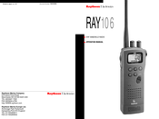 Raytheon Electronics RAY106 Operation Manual