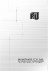 F&U 121V-FSA-2410 Installation And Repair Manual