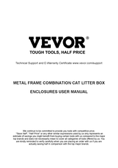 VEVOR CWM001 User Manual