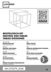 LIVARNO home 373579-21-A Assembly Instructions Manual