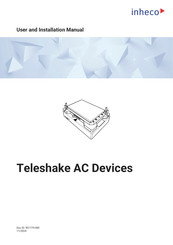 INHECO Teleshake 95 AC 60 User And Installation Manual