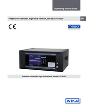WIKA CPC8000 Operating Instructions Manual