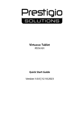 Prestigio Virtuoso PSTA101 Quick Start Manual