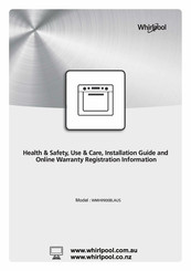 Whirlpool WMH9900BLAUS Installation Instructions & Use & Care Manual
