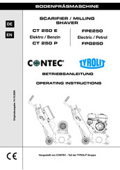 TYROLIT Hydrostress FPE250 Operating Instructions Manual