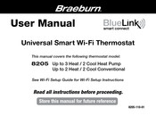 Braeburn BlueLink 8205 User Manual