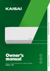 Kaisai NORDIC KNP-12 Owner's Manual