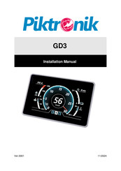 Piktronik GD3 Installation Manual