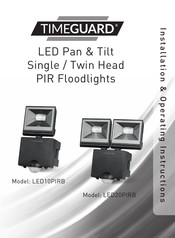 Timeguard LED10PIRB Installation & Operating Instructions Manual