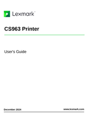 Lexmark XC9645 User Manual