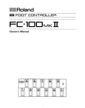 Roland FC-100mk II Owner's Manual