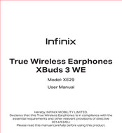 Infinix XBuds 3 WE User Manual