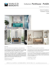 Vanico Maronyx Penthouse-PLAZA Transitional Installation Manual