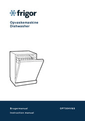 Frigor OP730S Instruction Manual