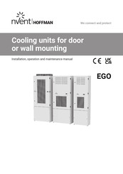 nVent Hoffman EGO Series Installation, Operation And Maintenance Manual