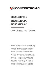 Conceptronic 110540901101 Quick Installation Manual