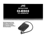 JVC CI-E503 Instructions Manual