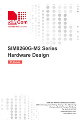 Sunsea AIoT SIMCOM SIM8260G-M2 Series Hardware Design