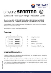 FSE SAFE SPARTAN SPX Installation Manual