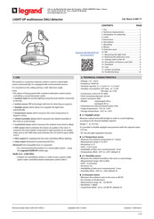 LEGRAND 0 485 71 Manual