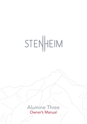 STENHEIM Alumine Three Owner's Manual