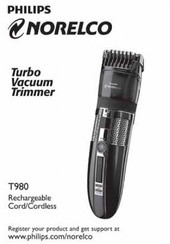 Philips NORELCO T960 Manual