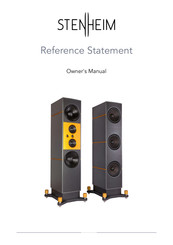 STENHEIM Reference Statement Owner's Manual