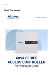Akuvox A094 Series Administrator's Manual