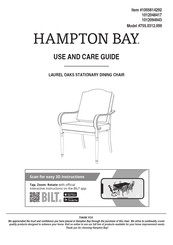 HAMPTON BAY 1005614292 Use And Care Manual