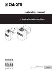 Zanotti BPS3112YA11A Installation Manual