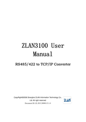 ZLAN ZLAN3100 User Manual