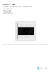 Busch-Jaeger 1099 UHKTA-BT Product Manual