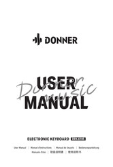 Donner DEK-610S User Manual