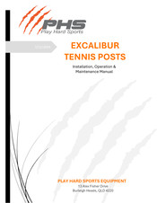 PHS Excalibur- USA Installation, Operation & Maintenance Manual