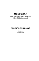 IBASE Technology MI1002AF-1 User Manual