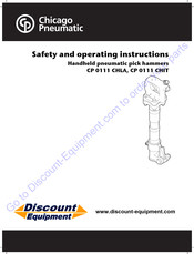 Chicago Pneumatic CP 0111 CHLA Safety And Operating Instructions Manual