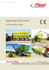 Fliegl VARIO ULW 25 Operating Instructions Manual