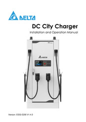 Delta DC City EIDS-X200TS Series Installation And Operation Manual