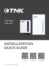 Clenergy TNK PV5/6 Quick Manual
