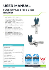 Gentec FLOSTOP TFTLF8050URL User Manual