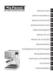 La Pavoni LPMCBS02 Instruction Manual