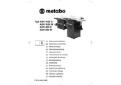 Metabo ADH 260 W Operating Instructions Manual