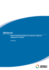JDS Uniphase M4000T User Manual