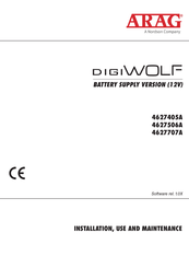 Nordson ARAG DIGIWOLF 4627405A Installation, Use And Maintenance Manual
