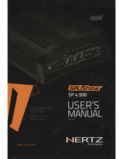 Hertz SPL Show SP 4.500 User Manual